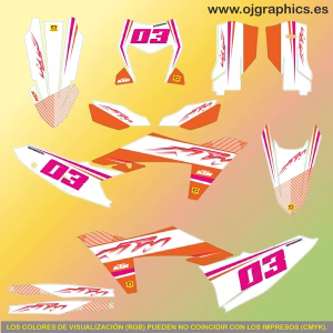 Pegatinas para KTM