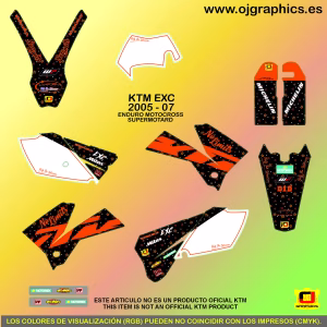 Pegatinas para KTM