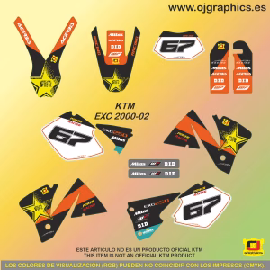 Pegatinas para KTM