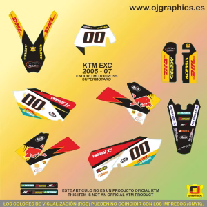 Pegatinas para KTM