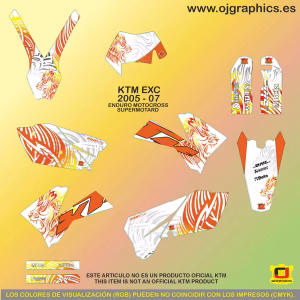 Pegatinas para KTM