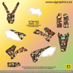 Pegatinas para KTM