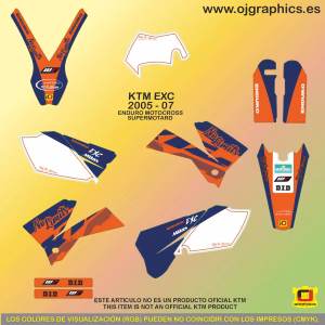 Pegatinas para ktm
