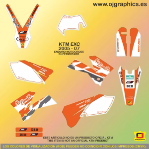 Pegatinas para ktm