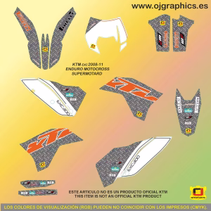 Pegatinas para KTM