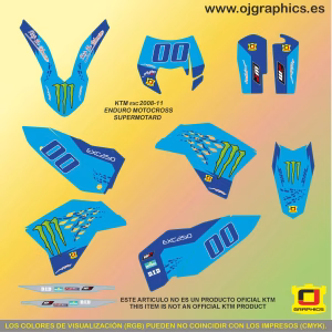 Pegatinas para ktm