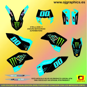 Pegatinas para ktm