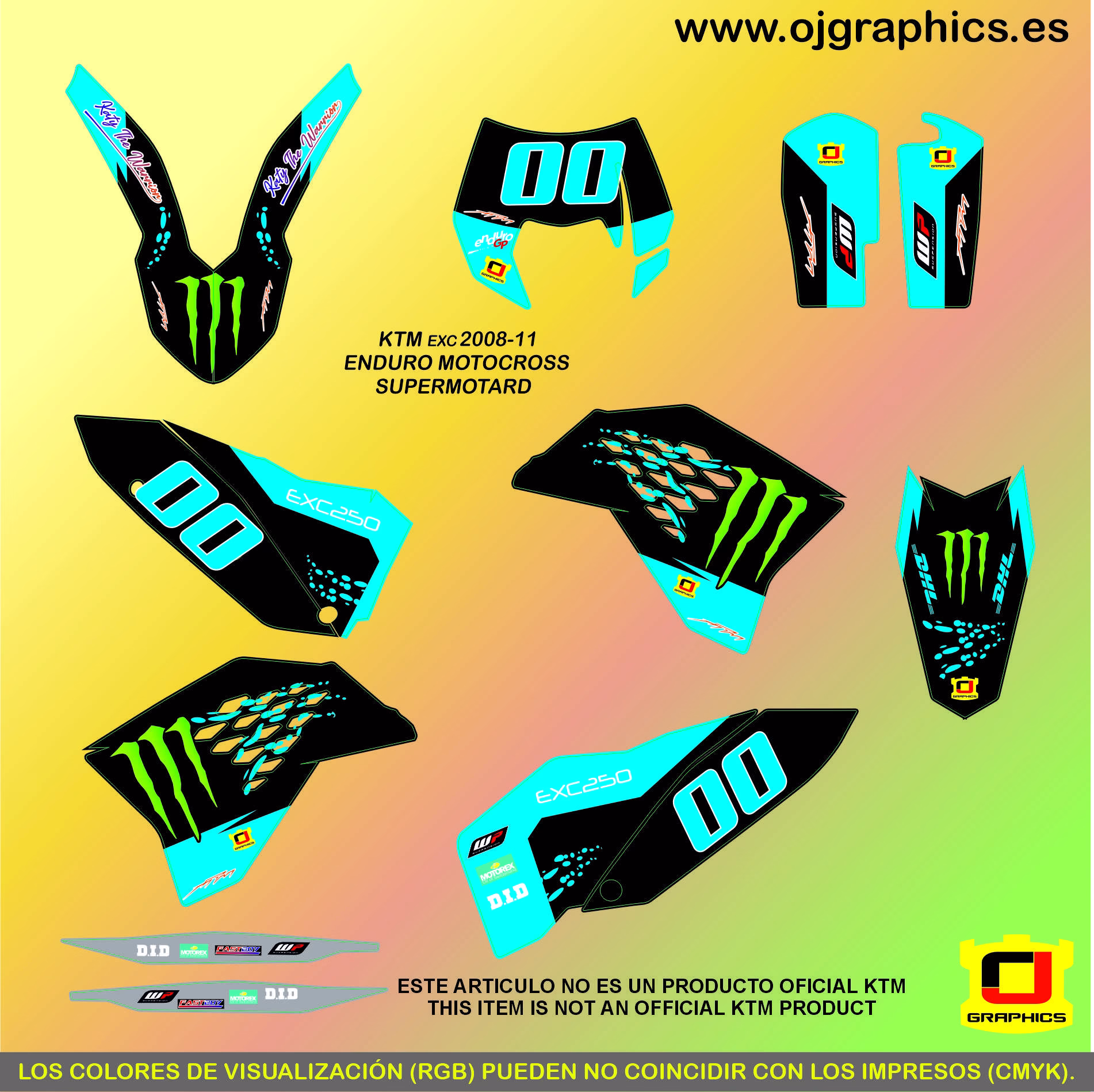 Pegatinas para ktm