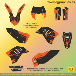 Pegatinas para ktm