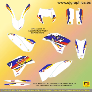 Pegatinas para ktm