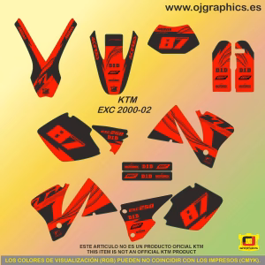Pegatinas para ktm