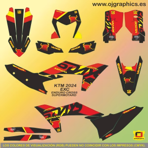 Pegatinas para KTM