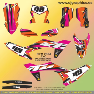 Pegatinas para KTM