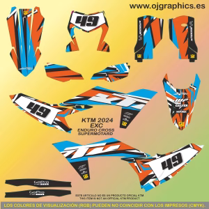 Pegatinas para KTM
