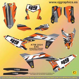 Pegatinas para KTM