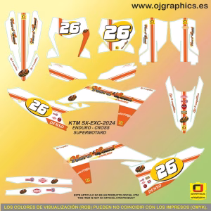 Pegatinas para KTM