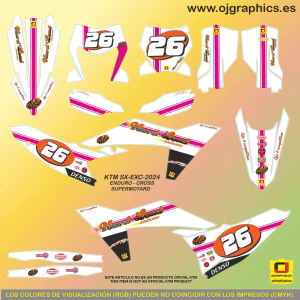 Pegatinas para KTM