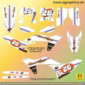 Pegatinas para KTM