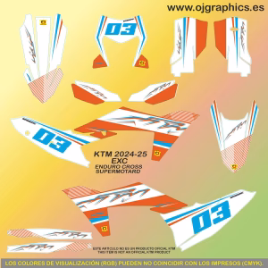 Pegatinas para KTM