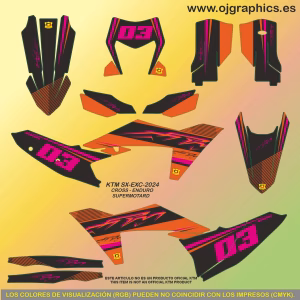 Pegatinas para KTM