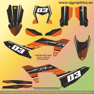 Pegatinas para KTM