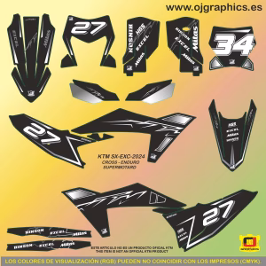 Pegatinas para KTM