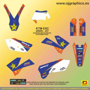 Pegatinas para KTM