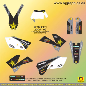 Pegatinas para KTM