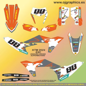 Pegatinas para KTM