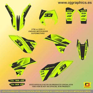 Pegatinas para ktm