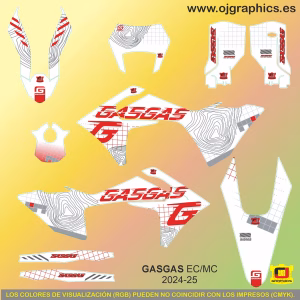 PEGATINAS GASGAS 202425