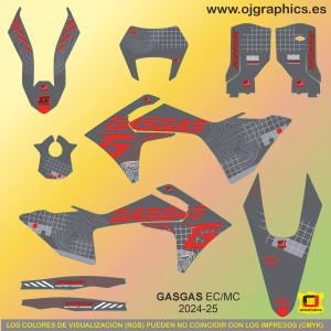 PEGATINAS GASGAS 2024-25