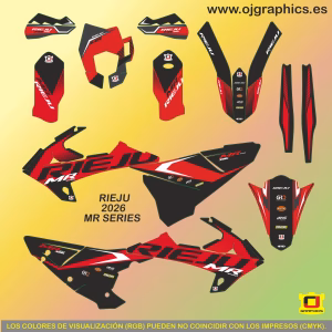 PEGATINAS MR250-300-PRO-2026-Negro-Rojo