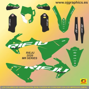 PEGATINAS RIEJU MR250-300 RACING 2026 VERDE