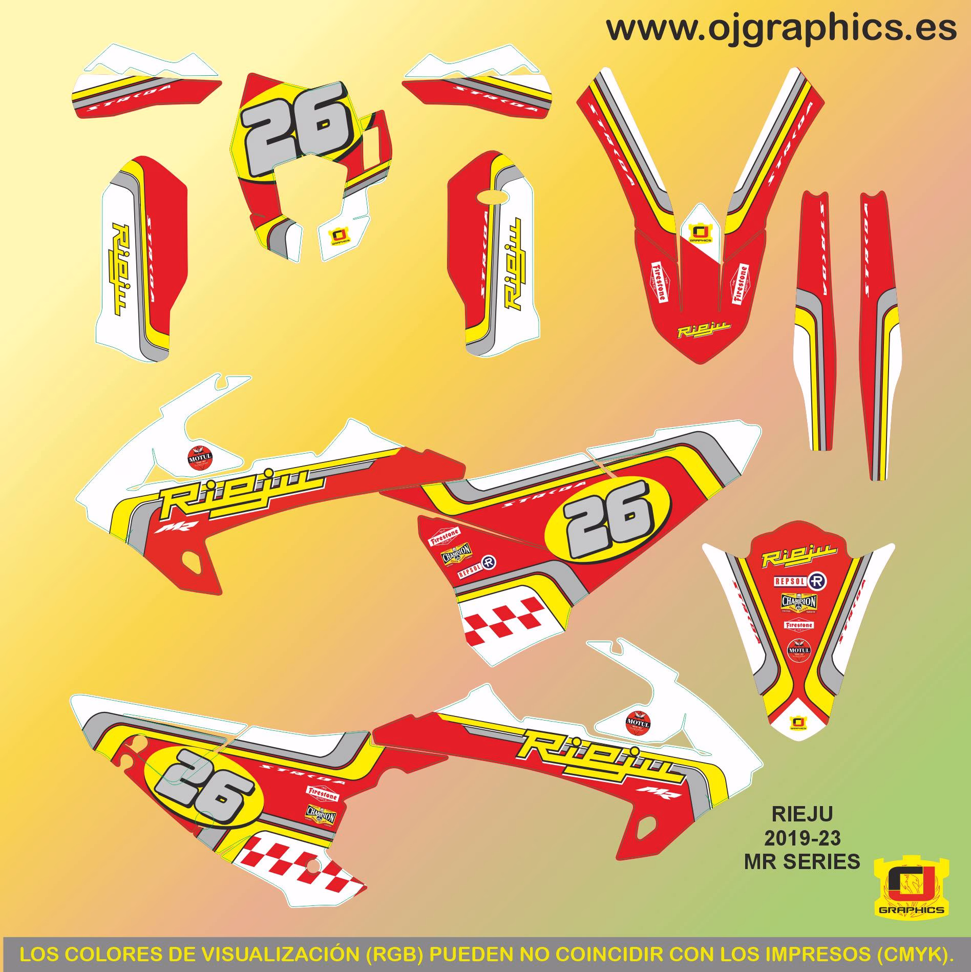 PEGATINAS RIEJU MR250-300 2021-26
