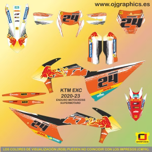 PEGATINAS KTM 2020-23