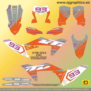 Pegatinas para KTM