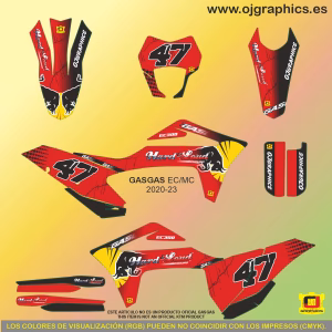 PEGATINAS PARA GASGAS