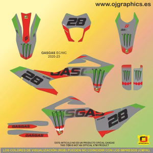 PEGATINAS PARA GASGAS