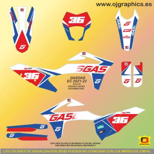 PEGATINAS PARA GASGAS