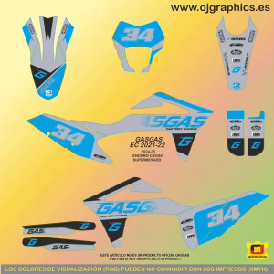 PEGATINAS PARA GASGAS