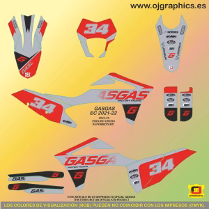 PEGATINAS PARA GASGAS