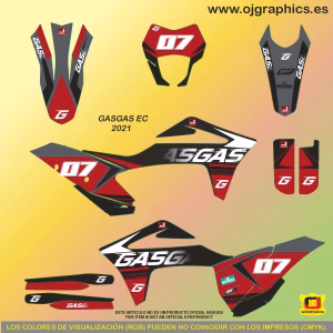 PEGATINAS PARA GASGAS