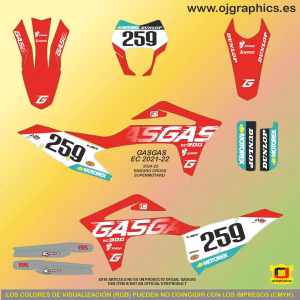 PEGATINAS PARA GASGAS