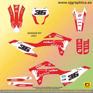 PEGATINAS PARA GASGAS