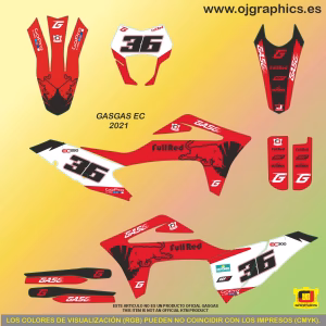 PEGATINAS PARA GASGAS