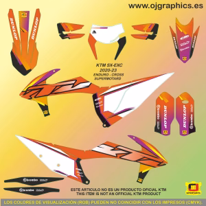 pegatinas para ktm
