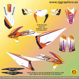 pegatinas para ktm