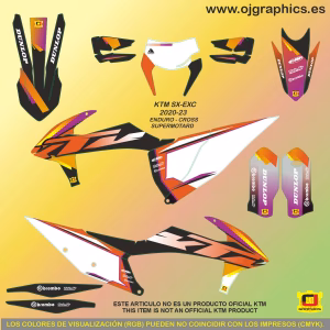 PEGATINAS PARA KTM
