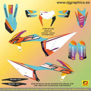 PEGATINAS PARA KTM